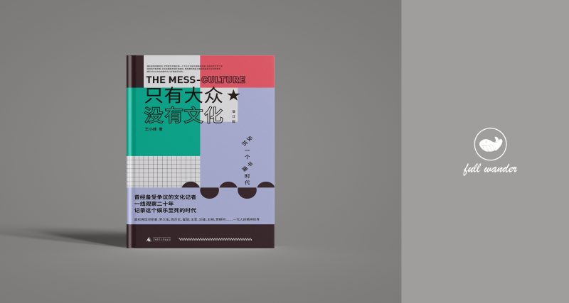 《只有大众 没有文化》  ｜ 王小峰（豆瓣7.7)-鼓腹星球